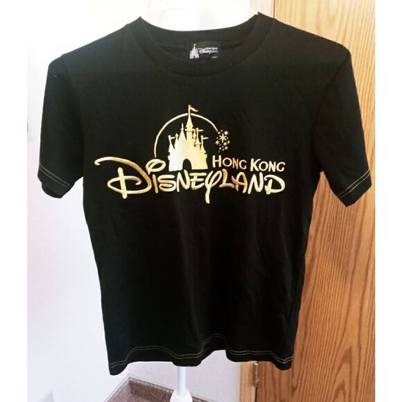 Disney Other - Disneyland Hong Kong Embroidered Logo Official T Double Stitch Shirt-Small